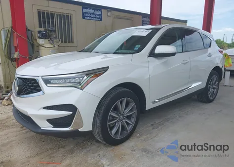 2020 Acura Rdx Technology Package z USA, uszkodzony, nr VIN 5J8TC1H5XLL002207